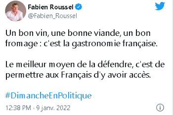 Polémique gastronomique