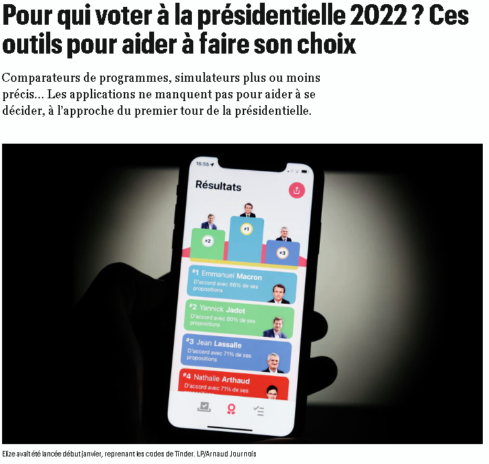 leparisien article candidator